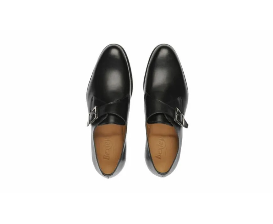 Zapatos hebilla hombre Negro Bloomingdale Silver Patin-Bexley Best Sale