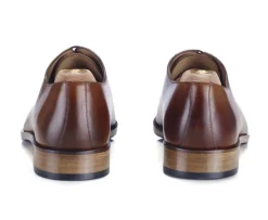Zapatos Oxford de piel hombre Dorado patinado Peter Patin-Bexley Fashion