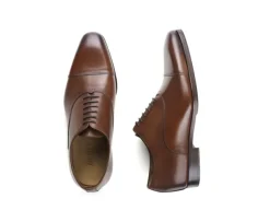 Zapatos Oxford hombre Castaño Patinado Spezia Ii Patin-Bexley New