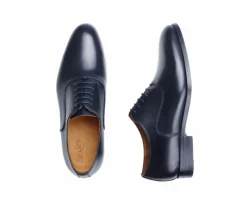 Zapatos Oxford hombre negro con suela de piel Wayford-Bexley Cheap
