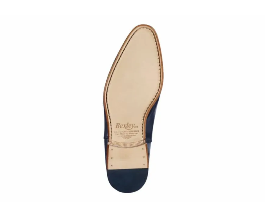 Zapatos Oxford hombre negro con suela de piel Wayford-Bexley Cheap