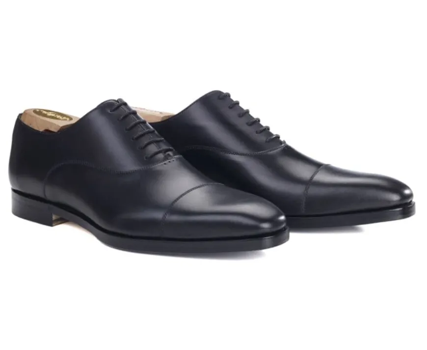 Zapatos Oxford hombre Negro Patinado Spezia Ii Patin-Bexley Outlet