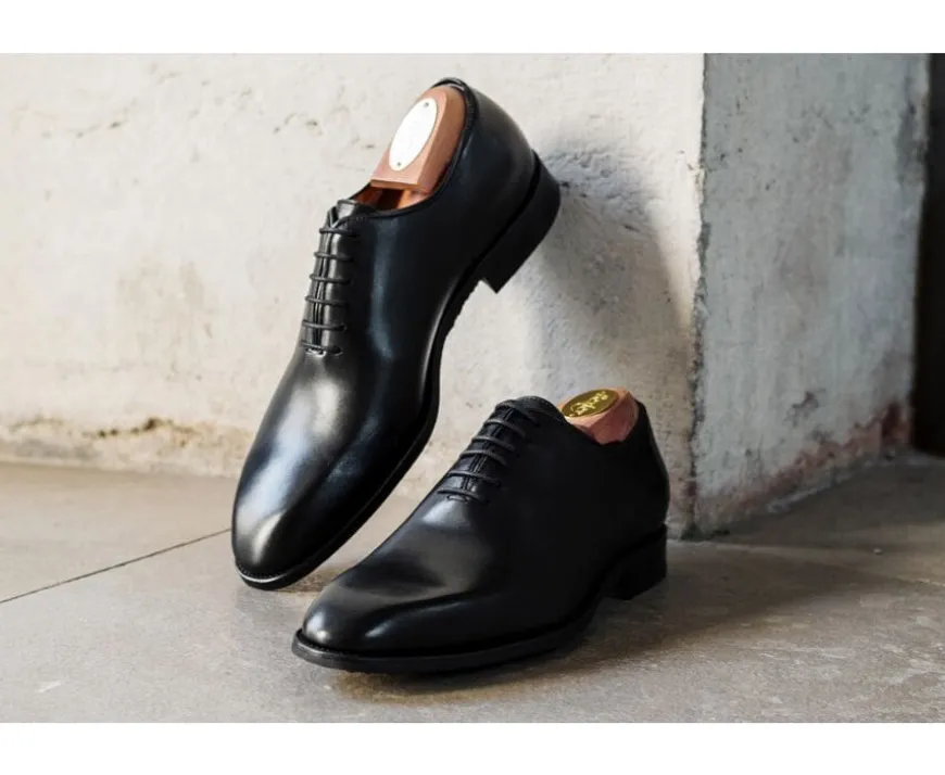 Zapatos oxford para hombre Negro Stanford Gomme-Bexley Best Sale